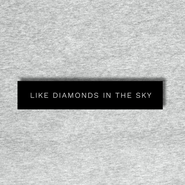 Diamonds in the sky by Pop on Elegance